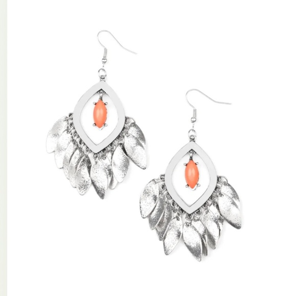 🫶🏻 Paparazzi Sunset Soul Orange Earrings